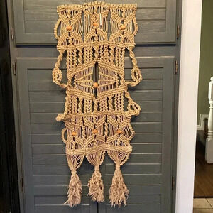 MCM Macrame Large Wall Hanging
Handmade Wall Decor Boho
